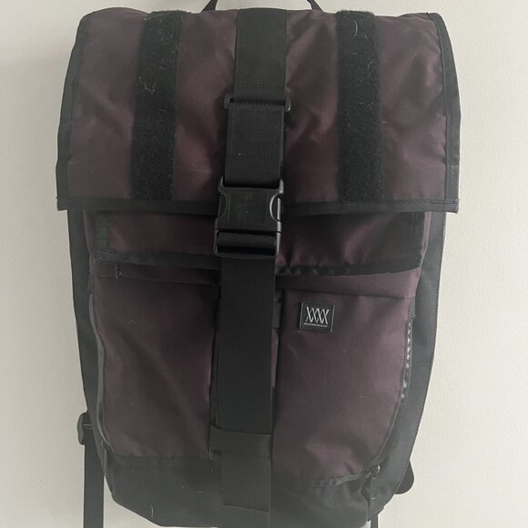 Mission Workshop Vandal Waterproof Backpack Rucksack - Purple Burgundy - Picture 1 of 6